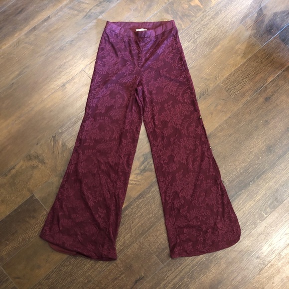 SOLD Joyfolie Mia Joy Brooke Pant in Bordeaux - Picture 5 of 7